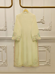3 Piece - Pure Khaddi Silk Embroidered Suit S114762