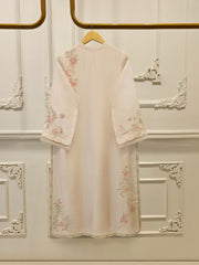 3 Piece- Pure shisha Silk Embroidered Suit S114948