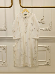 2 Piece- Pure Shisha Silk Embroidered Suit S114985