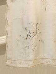 2 Piece- Pure Shisha Silk Embroidered Suit S114985