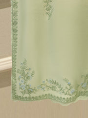 3 Piece- Pure Shisha Silk Embroidered Suit S115038