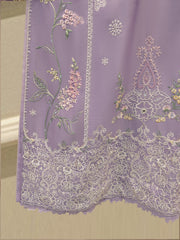 3 Piece - Embroidered Khadi Silk Suit WS00394
