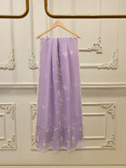 3 Piece - Embroidered Khadi Silk Suit WS00394