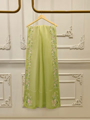 3 Piece - Pure Khaddi Silk Embroidered Suit S115092
