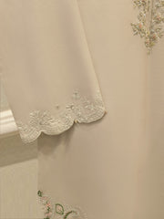 3 Piece - Pure Khaddi Silk Embroidered Suit S115165