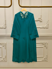 3 Piece - Embroidered Khadi Silk Suit WS00408