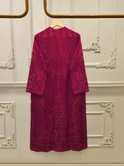 3 Piece- Pure Korean Silk Embroidered Suit S115293