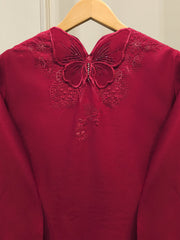 3 Piece - Embroidered Khadi Silk Suit WS00410