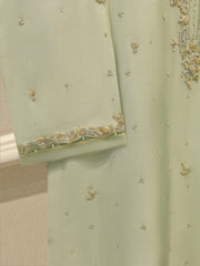 2 Piece- Pure Sheesha Silk Embroidered Suit S115404
