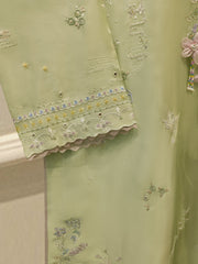 2 Piece- Pure Sheesha Silk Embroidered Suit S115408