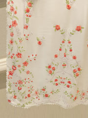 2 Piece- Pure Korean Silk Embroidered Suit S115413