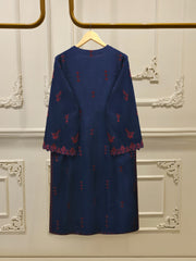 3 Piece- Pure Korean Silk Embroidered Suit S115426