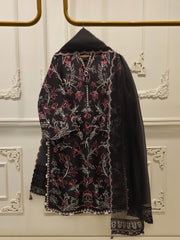 (Unstitched) 3 Piece - Pure Korean Silk Suit S115067