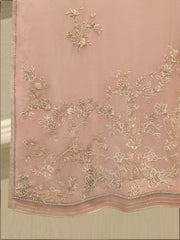 3 Piece - Pure Embroidered Chiffon Suit S115541