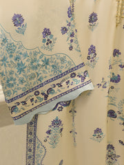 2 Piece - Pure Khaddi Silk Embroidered Suit S115546
