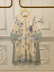 2 Piece - Pure Khaddi Silk Embroidered Suit S115546