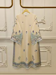 2 Piece - Pure Khaddi Silk Embroidered Suit S115546