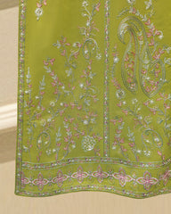 2 Piece - Embroidered Khaddar Suit S115755