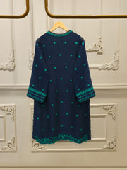 3 Piece - Pure Embroidered Cotton Net Suit S114070
