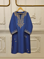 2 Piece- Pure Embroidered Sheesha Silk Suit S111763