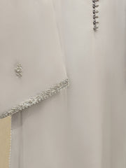 3 Piece - Pure Organza Embroidered Suit S111739