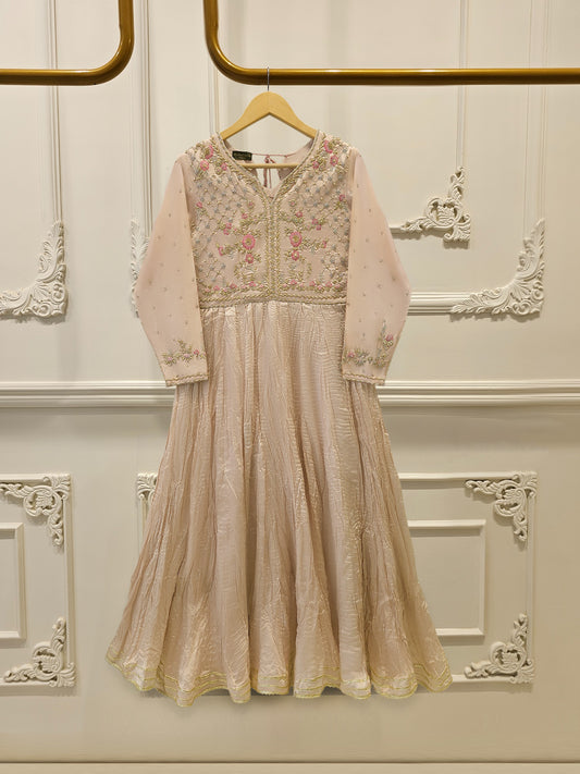 2 Piece- Pure Sheesha Silk Embroidered Suit S115560