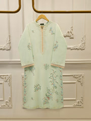 2 Piece - Embroidered Cambric Suit S114092