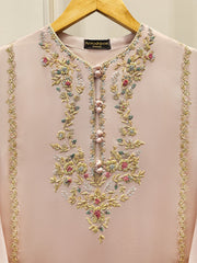 2 Piece- Pure Embroidered Sheesha Silk Suit S111843