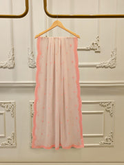 3 Piece - Pure Embroidered Cotton Net Suit S114041
