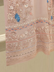3 Piece - Pure Embroidered Cotton Net Suit S111774