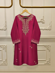 2 Piece- Pure Embroidered Sheesha Silk Suit S111764