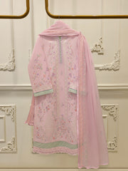 2 Piece - Embroidered Cambric Suit S113851