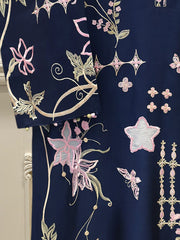 2 Piece- Pure Sheesha Silk Embroidered Suit S115147