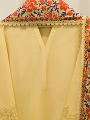 3 Piece - Embroidered Cambric Suit S113753