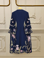 2 Piece- Pure Sheesha Silk Embroidered Suit S115147