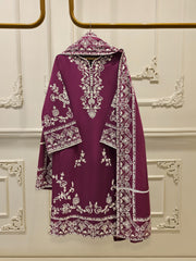 3 Piece - Embroidered Lawn Suit S111750