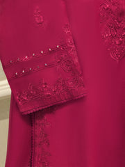 2 Piece - Embroidered Kora Cotton Silk Suit S111840
