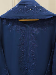 2 Piece - Embroidered Kora Cotton Silk Suit S111822