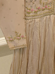 2 Piece- Pure Sheesha Silk Embroidered Suit S115560