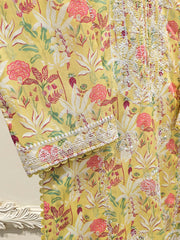 2 Piece - Digital Printed Embroidered Lawn Suit S111690