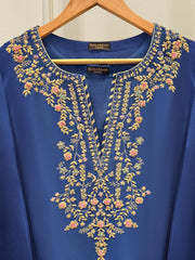 2 Piece- Pure Embroidered Sheesha Silk Suit S111763