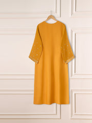 3 Piece- Pure Cotton Net Embroidered Suit S111110