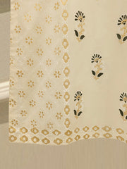 3 Piece - Hand Block Printed Kora Cotton Suit S113520