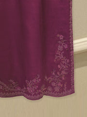 3 Piece - Pure Khaddi Silk Embroidered Suit S115041