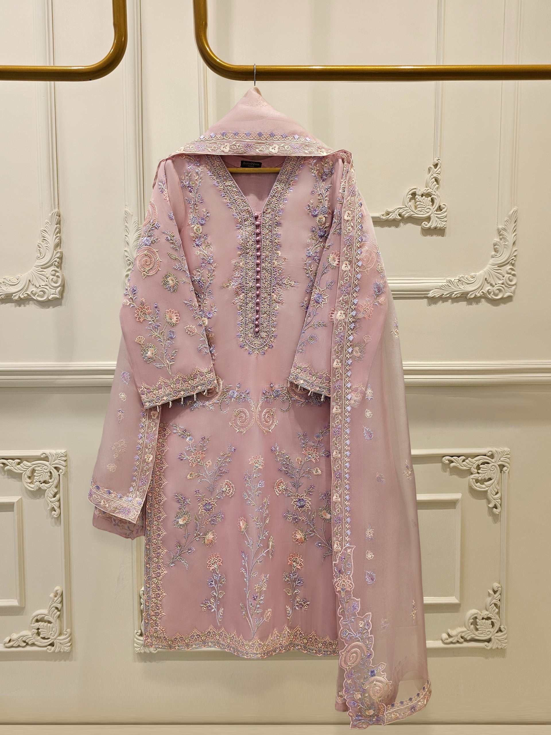 Embry organza suit set main image 1