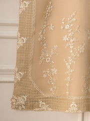 2 Piece - Pure Organza Embroidered Suit S111258