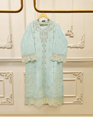 2 Piece - Embroidered Cambric Suit S115148