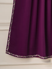 3 Piece- Pure Cotton Net Embroidered Suit S111238