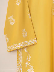 3 Piece- Embroidered Karandi Suit S110781