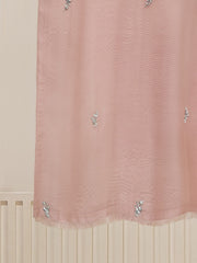 2 Piece - Pure Cotton Net Embroidered Suit S109987